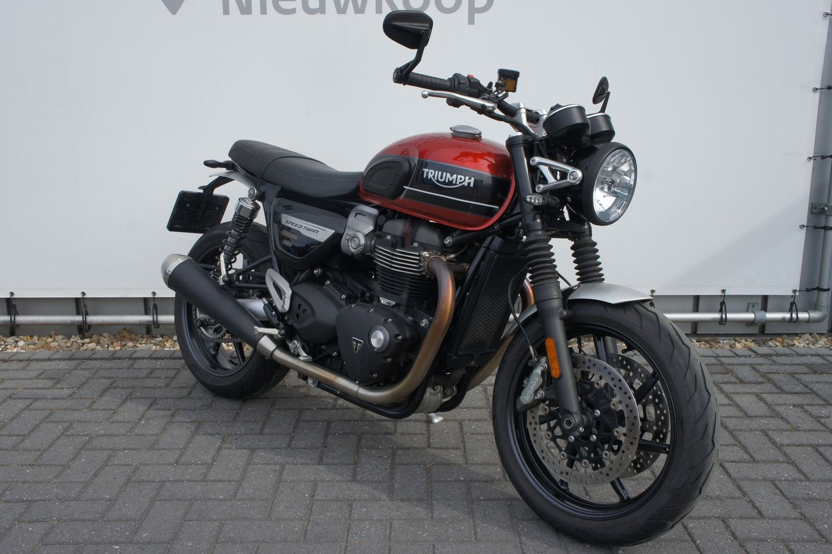 TRIUMPH SPEED TWIN 1200 (bj 2019) 9,469 km, 2 cilinders, Motorrijbewijs A, Bedrijf, Onbekend