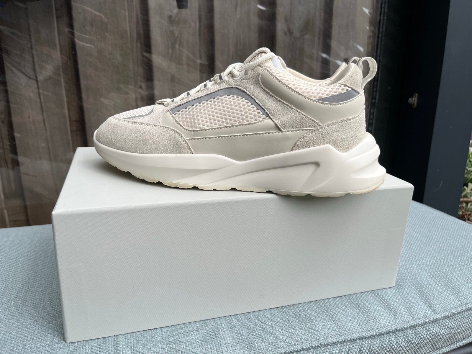 ICON. The Arezzo Runner - White 43, Kleding | Heren, Ophalen of Verzenden, Nieuw, Wit, Sneakers of Gympen