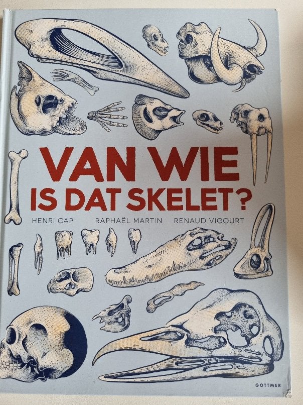 Informatief boek Van wie is dat skelet? Met flapjes, tekst, Ophalen of Verzenden, Zo goed als nieuw, Fictie algemeen