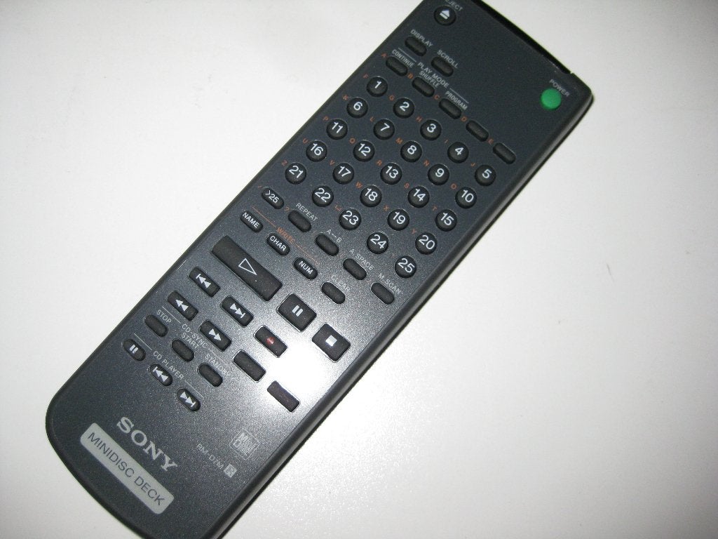 sony remotecontral voor MD, Ophalen of Verzenden, Minidisc-recorder