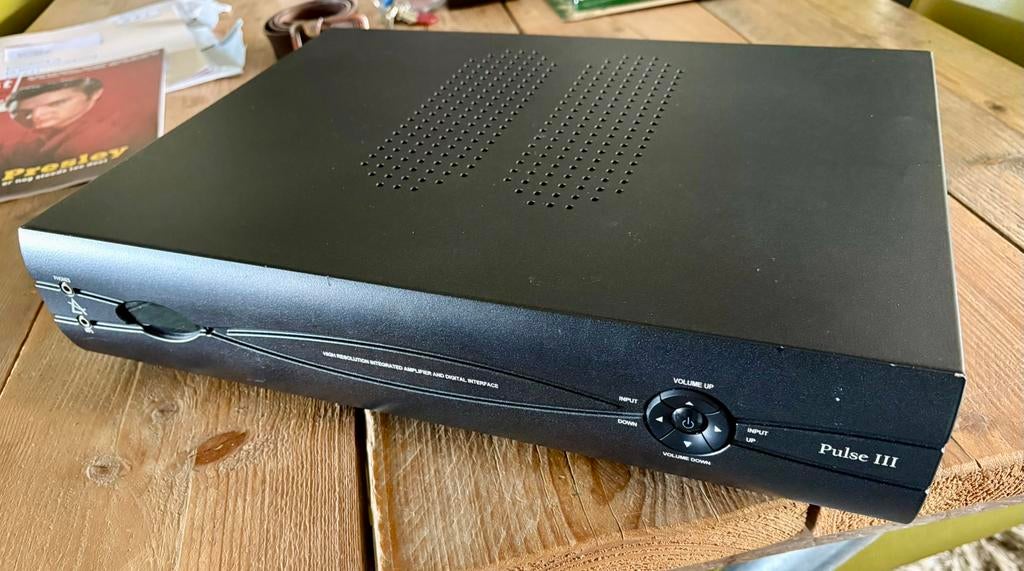 Leema Acoustics Pulse 3 (dac  mm-mc phono) versterker, Overige merken, Ophalen of Verzenden, Zo goed als nieuw, 60 tot 120 watt