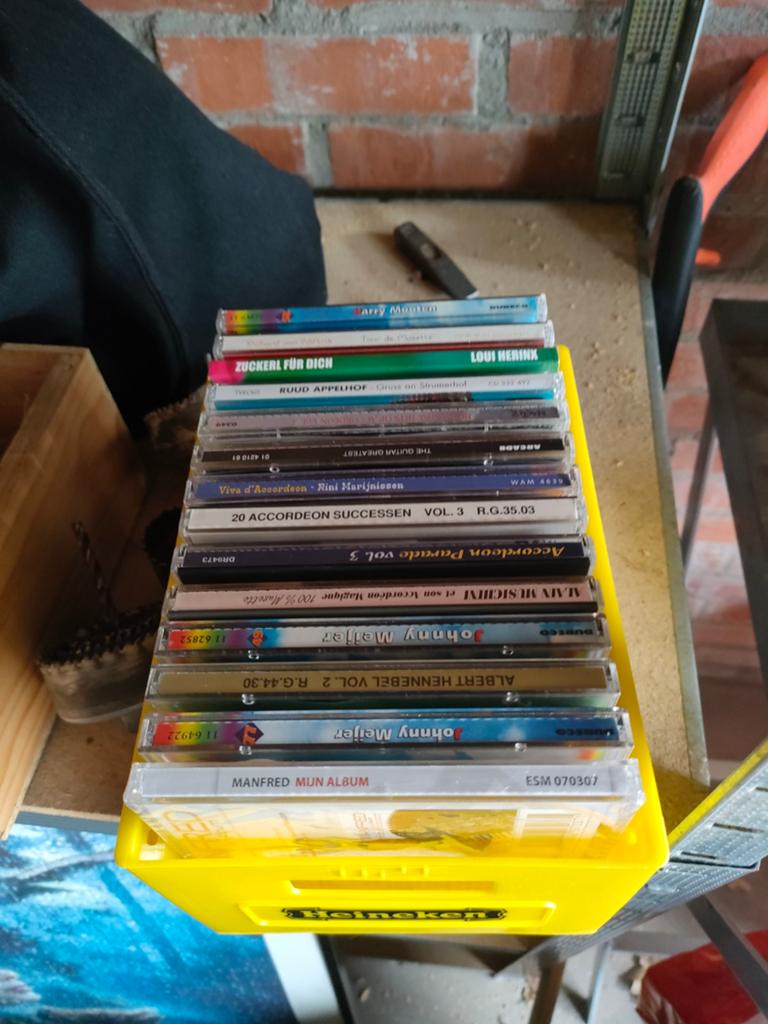 Accordion muziek 29 stuks cd, Ophalen, Zo goed als nieuw, Overige formaten
