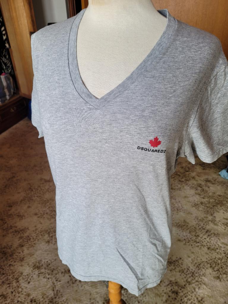 Dsquared2 T-shirt grijs Maat L, Dsquared2, Maat 48/50 (M), Ophalen of Verzenden, Zo goed als nieuw