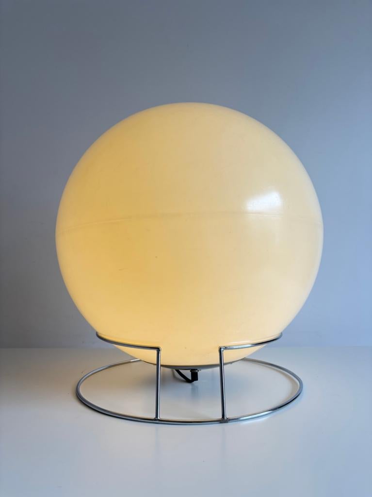 Zeldzame vintage, space age Raak “Saturnus” lamp, uit 1971, Ophalen