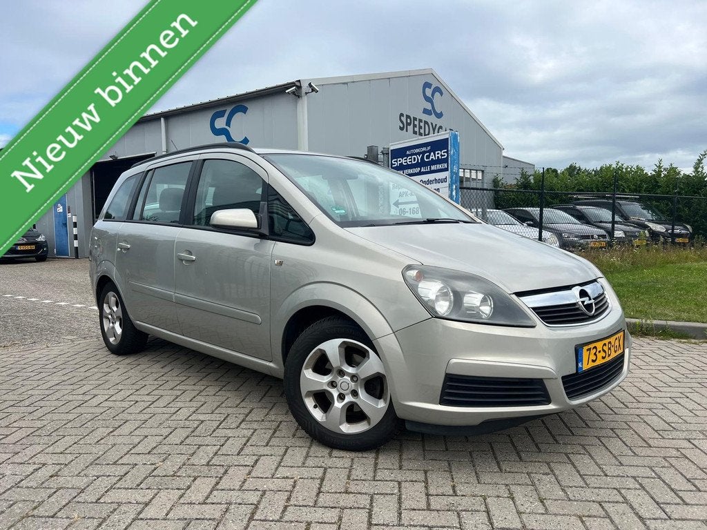 Opel Zafira 1.8 Executive 7Persoons Cruise Airco Trekhaak, Auto's, Opel, Stof, Gebruikt, 4 cilinders, Origineel Nederlands