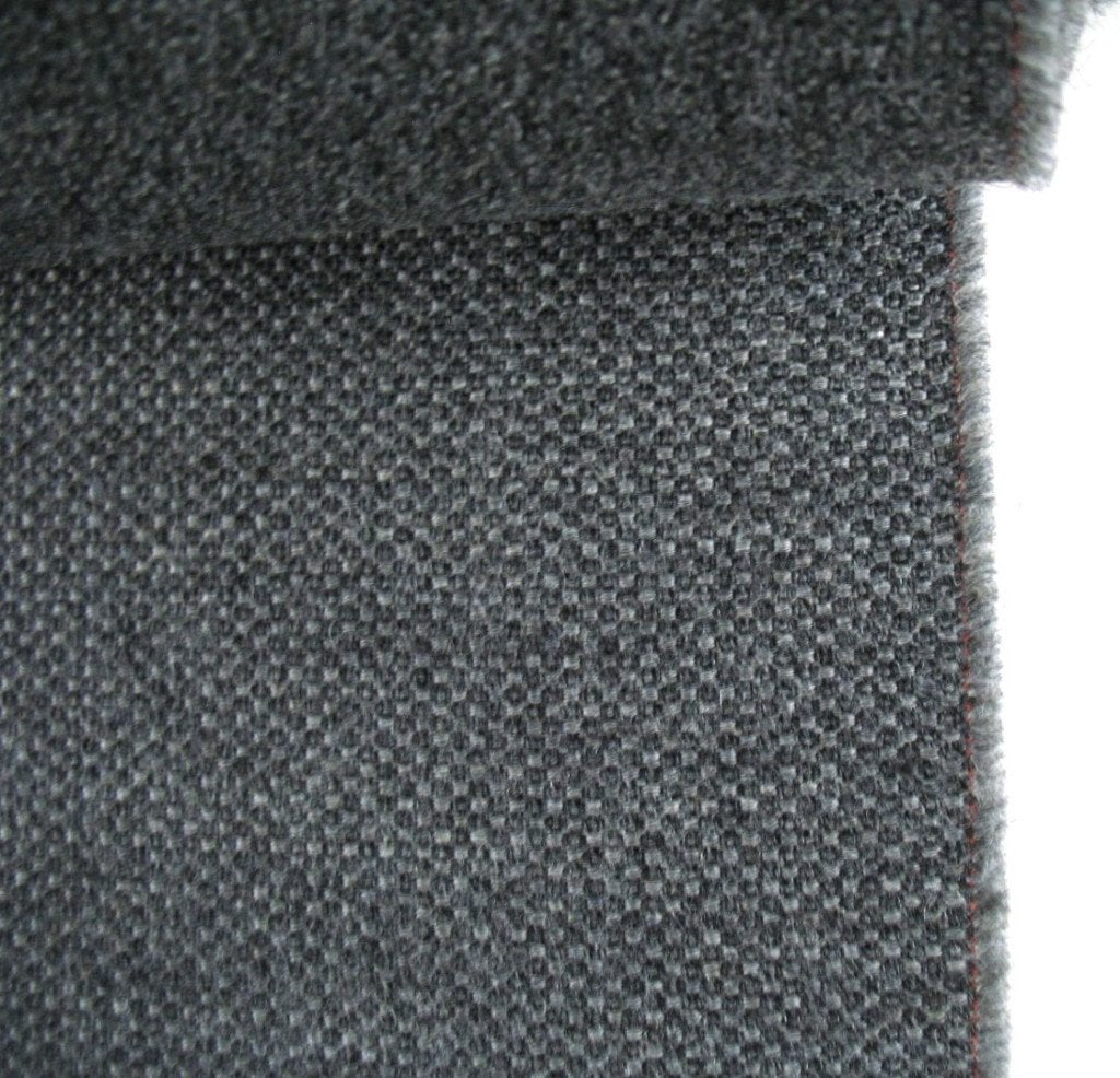Kvadrat Fiord 2 171 grijstinten; max 5,7 meter meubelstof, Hobby en Vrije tijd, Wol, 120 cm of meer, Ophalen of Verzenden, Grijs
