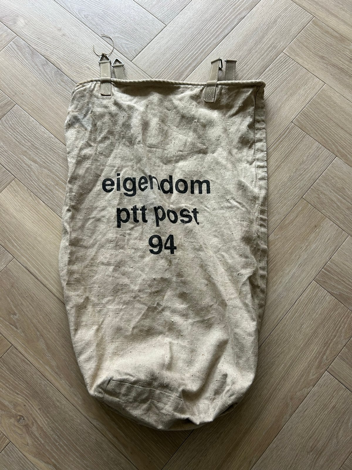 Vintage PostNL PTT Post zak 1994 - Eigendom PTT Post 94, Ophalen of Verzenden, Gebruikt