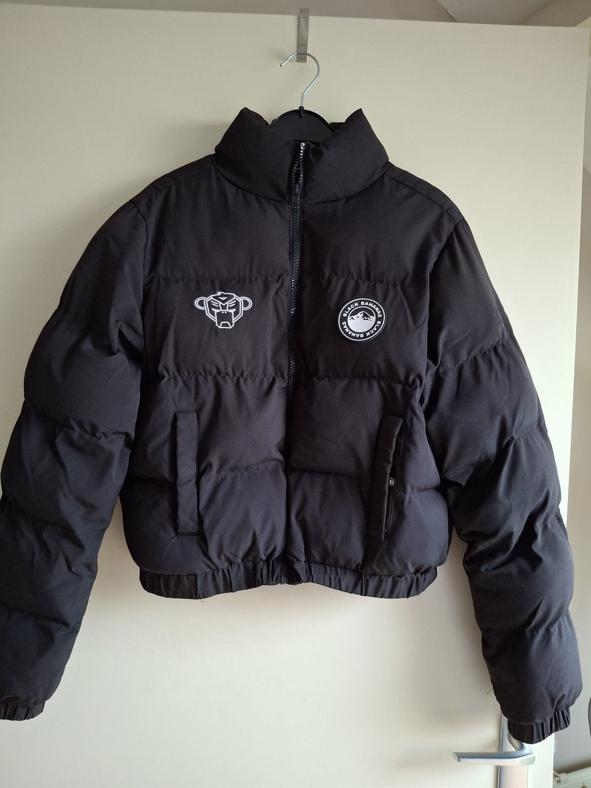 Black Bananas puffer maat S zwart dames jas herfst, Ophalen of Verzenden, Zo goed als nieuw, Zwart