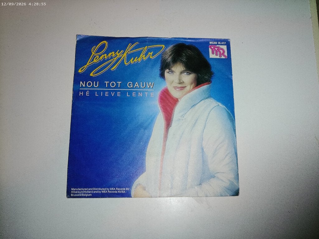 Lenny Kuhr - Nou tot gauw / He lieve lente, Gebruikt, Fotohoes, 7 inch, Ophalen of Verzenden