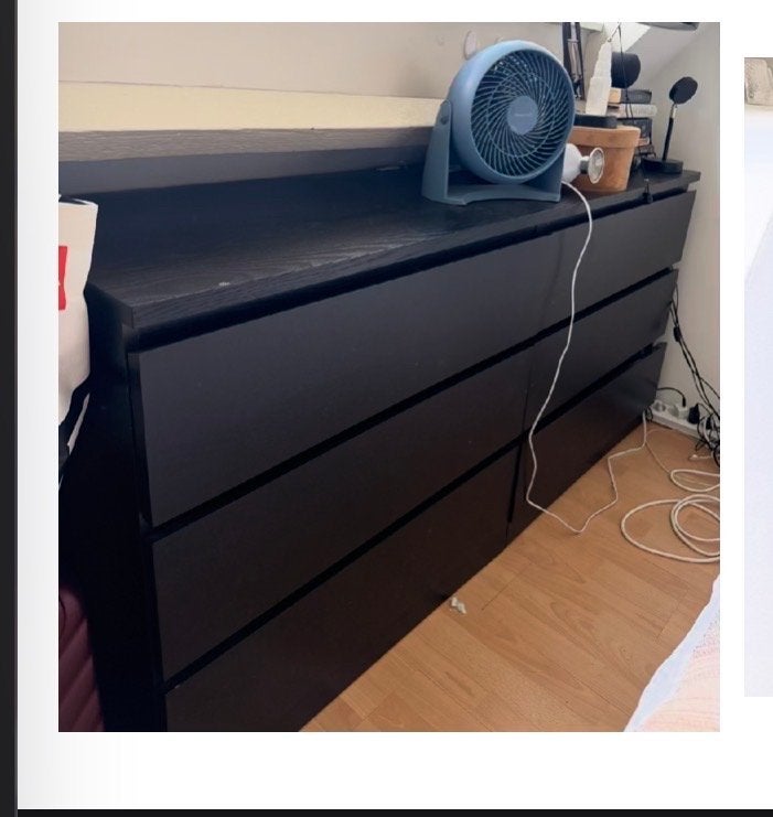 IKEA Malm ladekast met 6 lades - Goede staat, Huis en Inrichting, Kasten | Ladekasten, Ophalen, 5 laden of meer, 150 tot 200 cm