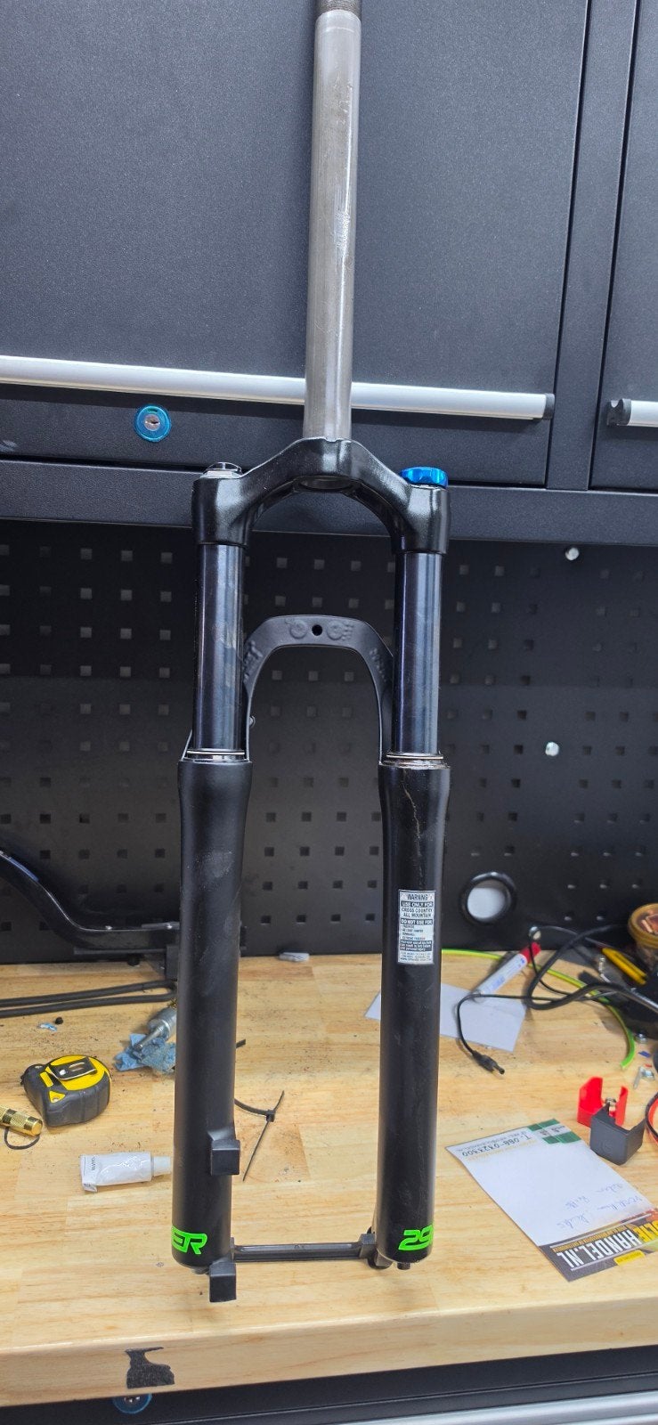 Voorvork 29 inch met Lock-out, Fietsen en Brommers, Fietsonderdelen, Onbekend, Nieuw, Ophalen of Verzenden, Voorvork
