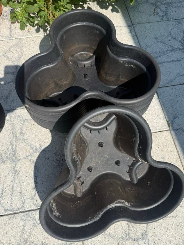Gebruikte Kunststof Bloempotten, Ophalen, Kunststof, Gebruikt, Balkon