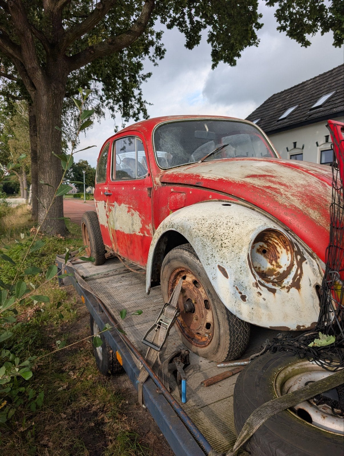Vw Kever voor onderdelen, Ophalen, Gebruikt