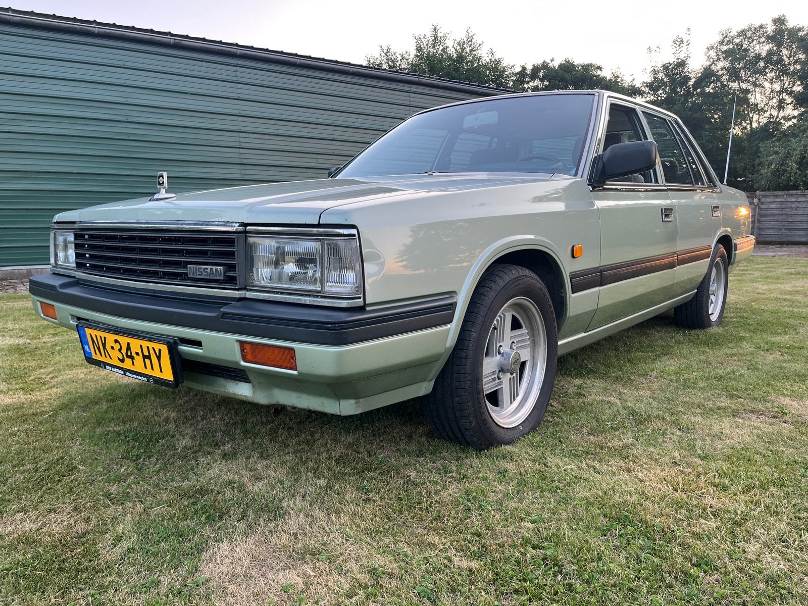 Nissan Laurel 2.4 E SGL AUT 1985 Groen, Automaat, Achterwielaandrijving, Overige modellen, Origineel Nederlands