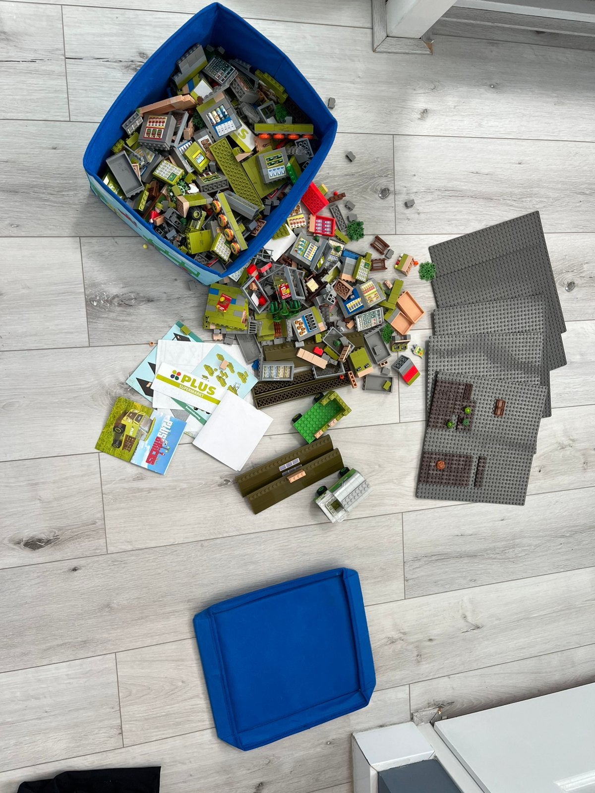 Heel veel PLUS bricks, supermarkt en boerderij, Ophalen of Verzenden