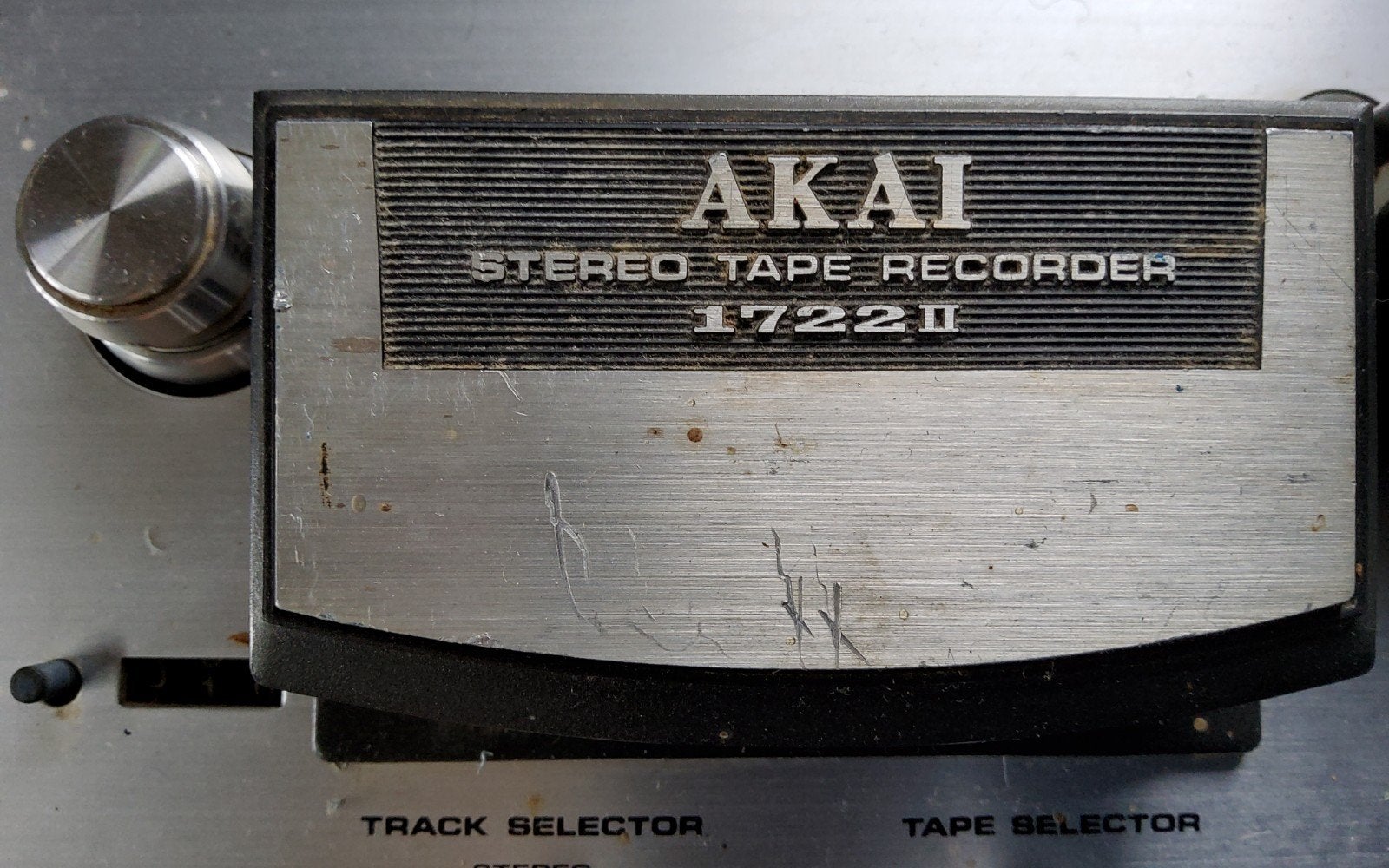 Akai Stereo Bandrecorder 1722II - Vintage Audio, Audio, Tv en Foto, Bandrecorders, Ophalen of Verzenden, Defecte bandrecorder