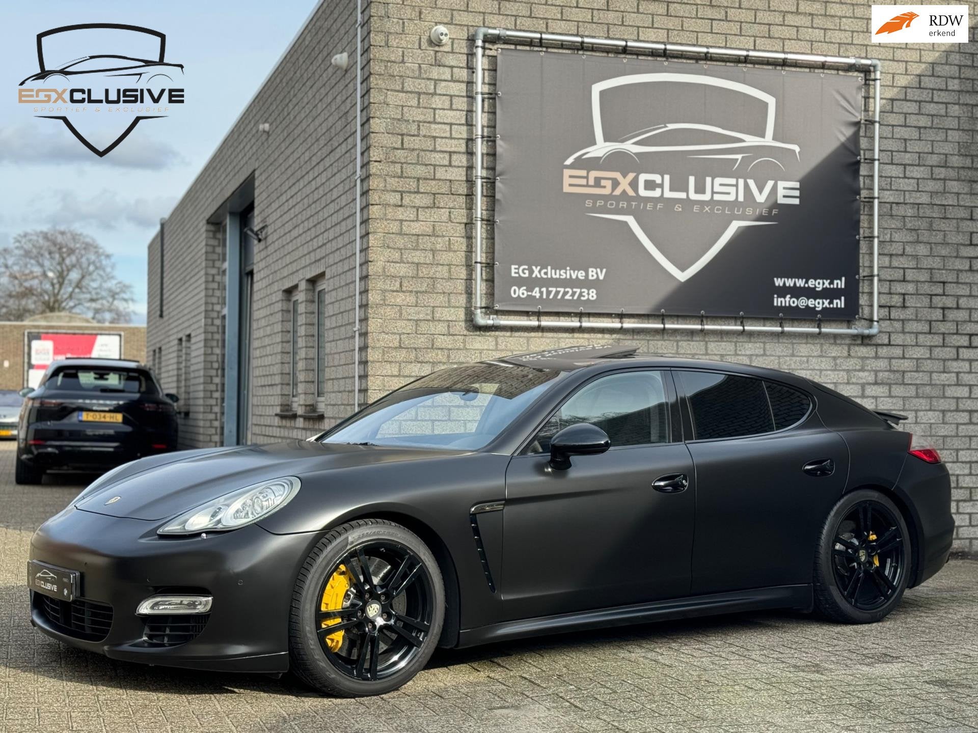 Porsche Panamera 4.8 Turbo S Ceramic/Burmester/Chrono 551PK/, Auto's, Porsche, Automaat, Euro 5, Gebruikt, 8 cilinders