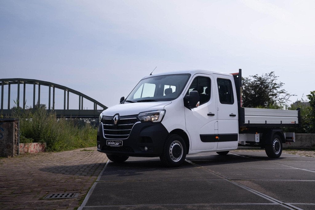 Renault Master 2.3 dCi 165 pk Kipper Dubbel Cabine 6-Zits Ai, Voorwielaandrijving, Stof, Gebruikt, Renault