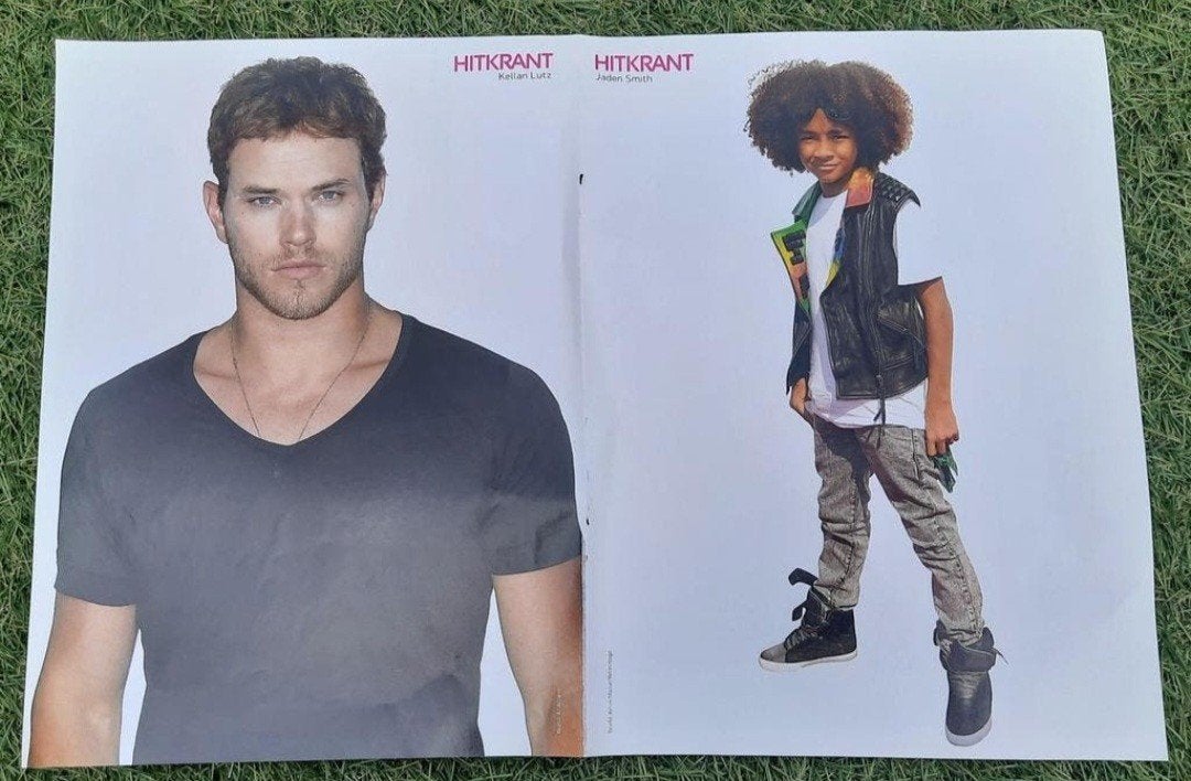 Poster 2x A4 Hitkrant 2010 Jaden Smith / Twilight /Airbender, Verzamelen, Ophalen of Verzenden, Gebruikt, A1 t/m A3, Film en Tv