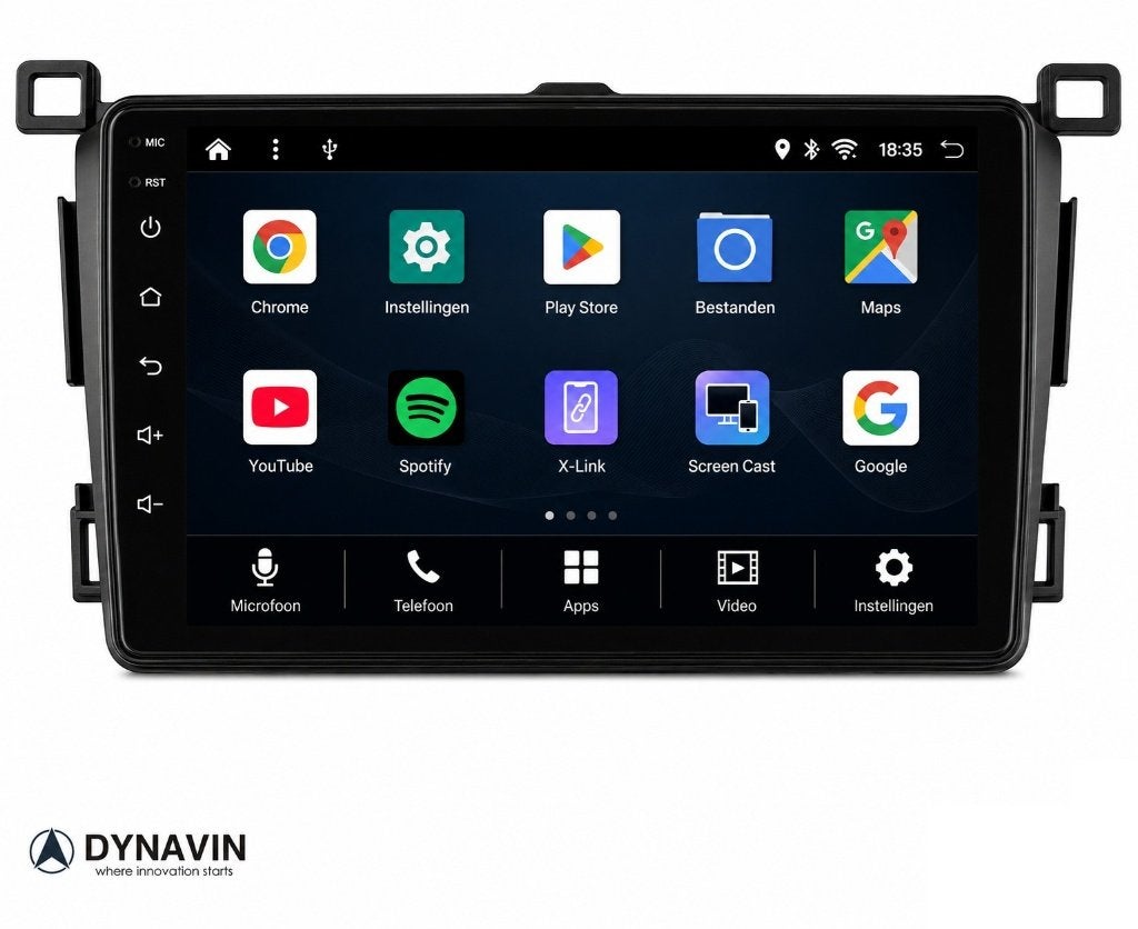 apple carplay toyota rav4 navigatie android 16 usb Dynavin, Ophalen of Verzenden, Dynavin, Verkoop@inbouwnavigatie.com, Oberonweg 262 3208pg