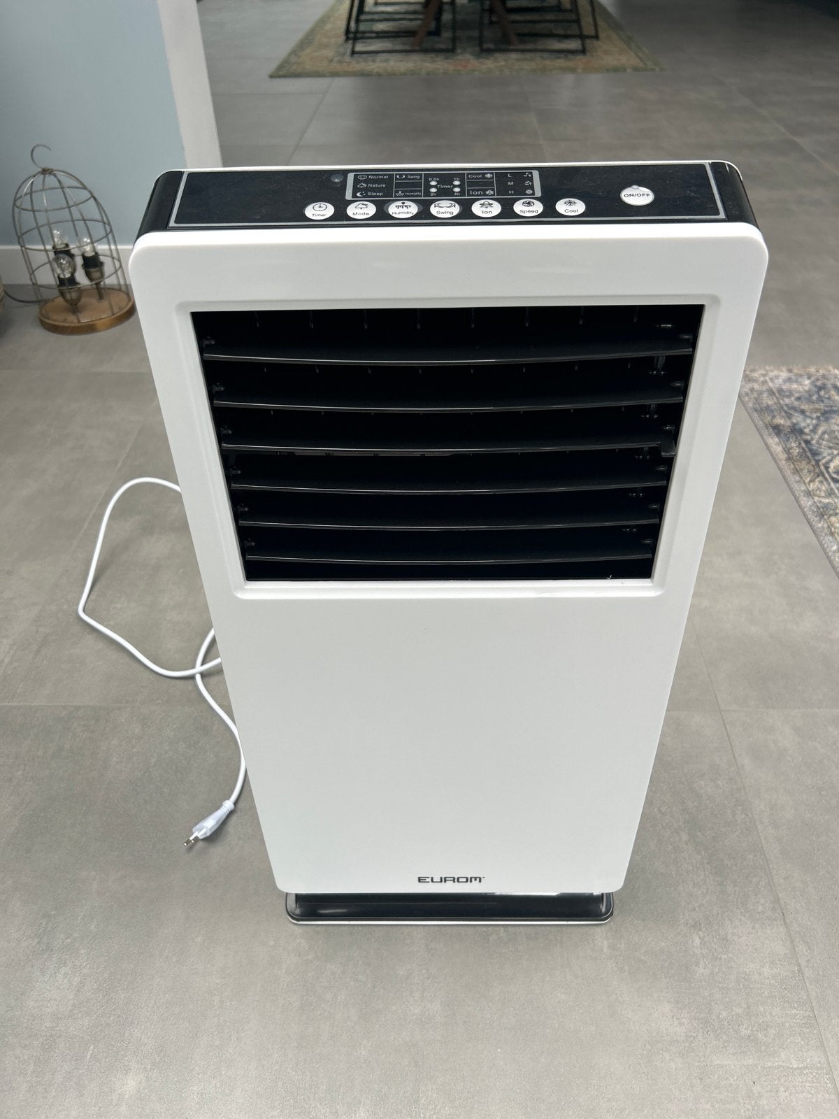 Eurom Air Cooler - Mobiele Airco met Afstandsbediening, Witgoed en Apparatuur, Airco's, Ophalen, Minder dan 60 m³, 3 snelheden of meer