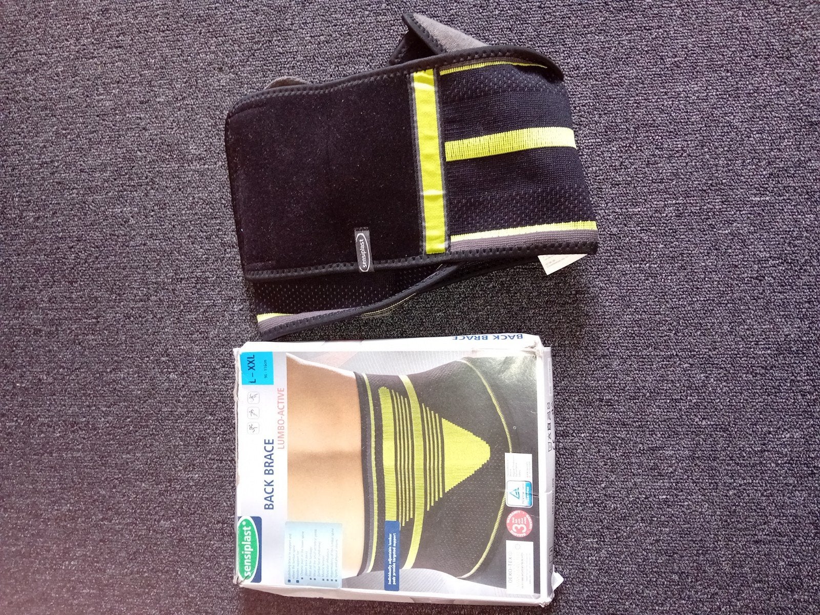 Back brace, Ophalen
