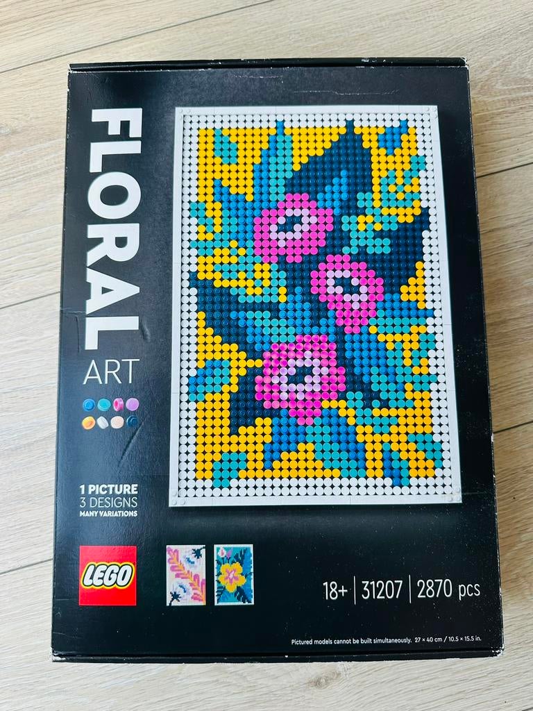 Lego Floral Art 31207, Ophalen of Verzenden, Nieuw, Complete set, Lego