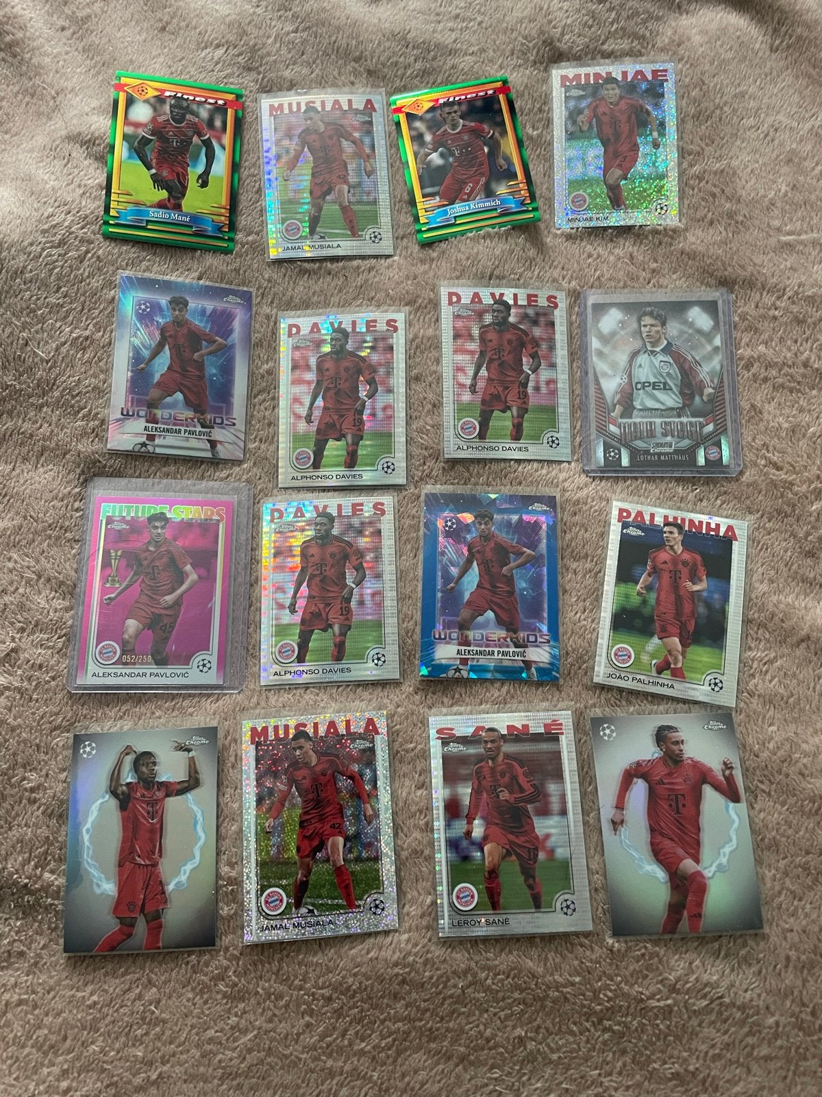Voetbalplaatjes collectie - Bayern München spelers, Ophalen of Verzenden, Zo goed als nieuw, Buitenlandse clubs, Spelerskaart