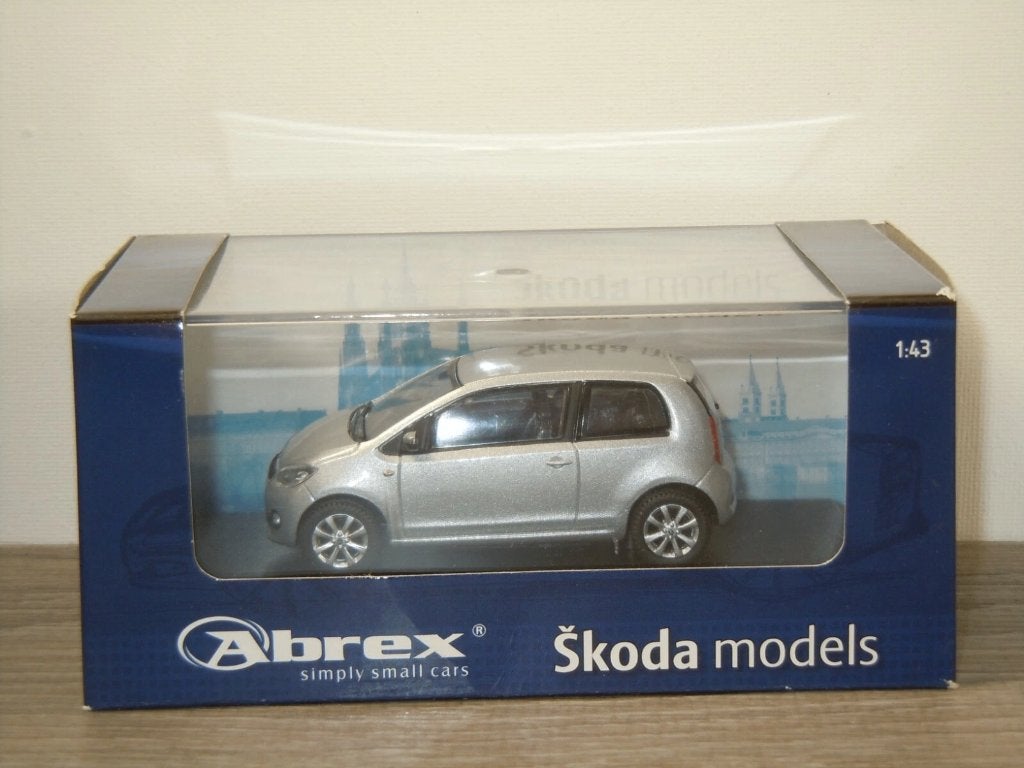 Skoda Citigo - Abrex 1:43 in Box, Overige merken, Auto, Verzenden, Zo goed als nieuw