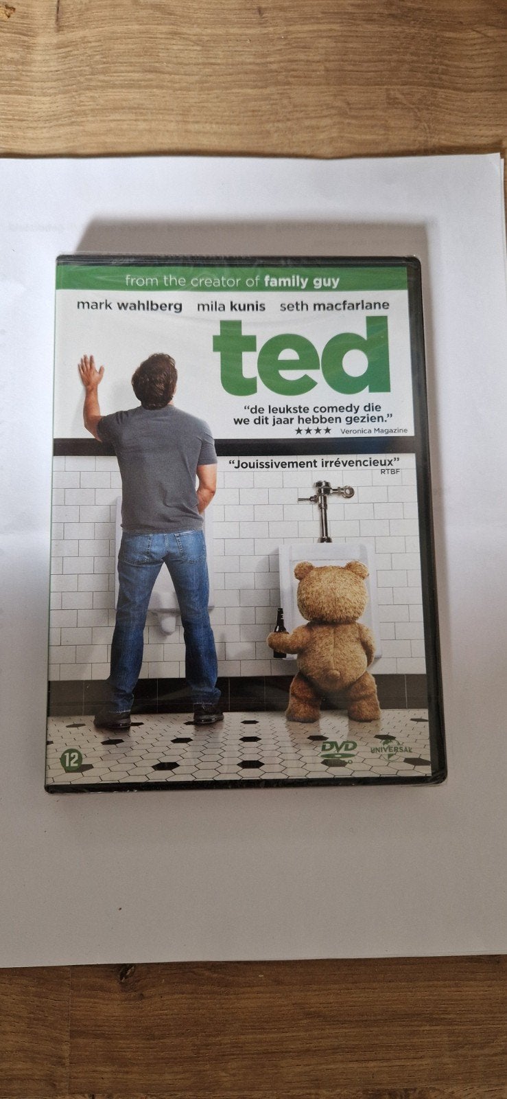 DVD Ted NIEUW, Vanaf 12 jaar, Ophalen of Verzenden, Nieuw in verpakking, Romantische komedie
