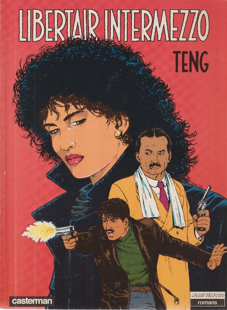 Libertair Intermezzo Wordt vervolgd romans Paul Teng, Boeken, Eén stripboek, Ophalen of Verzenden, Gelezen
