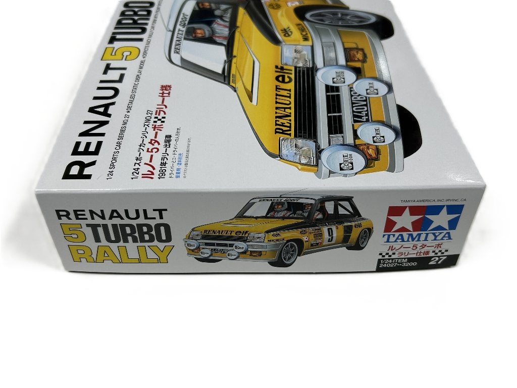 Tamiya 1/24 Renault 5 Turbo Rally 24027, Auto, Verzenden, Groter dan 1:32, Nieuw