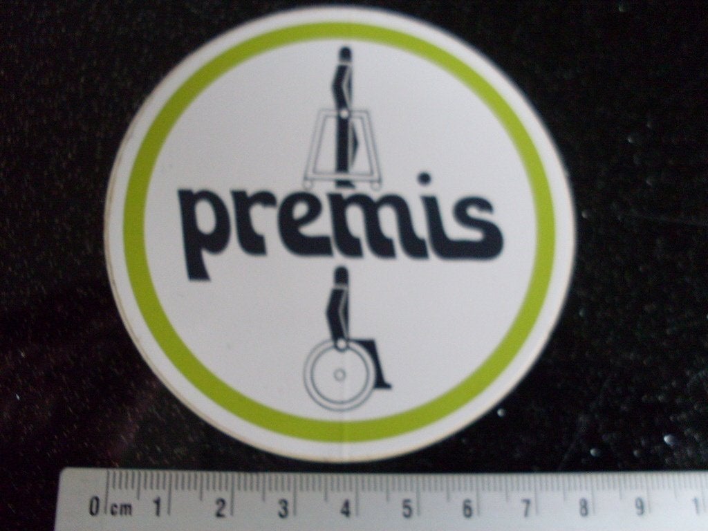 sticker premis logo medische apparatuur woudenberg, Verzenden, Zo goed als nieuw, Bedrijf of Vereniging