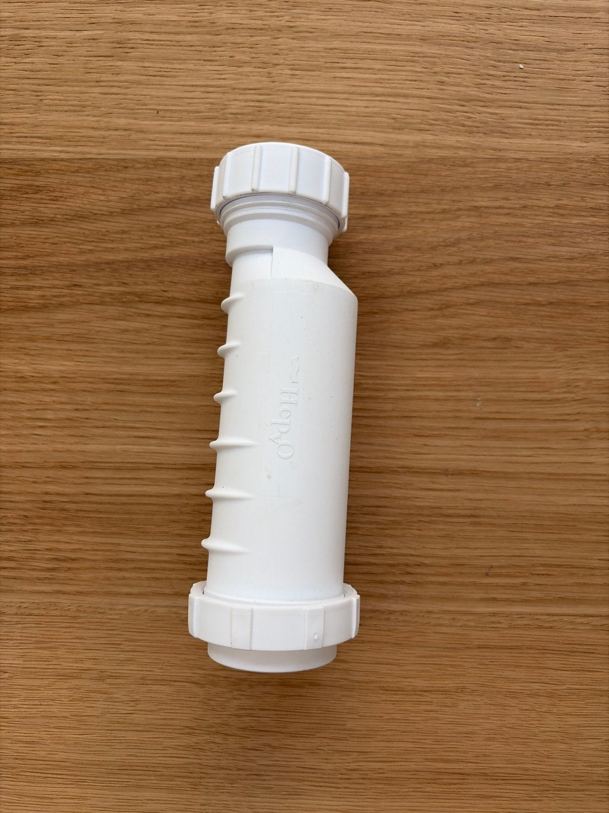 Hepvo stankafsluiter 5/4"x32mm wit - Nieuw, Ophalen, Afvoer, Pvc, Nieuw