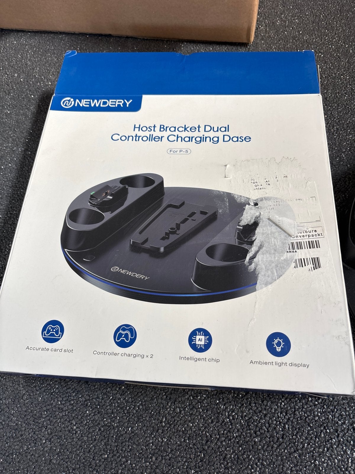 NEWDERY PS5 Host Bracket Dual Controller Oplaadstation, Spelcomputers en Games, Spelcomputers | Sony PlayStation 5, Nieuw, Playstation 5