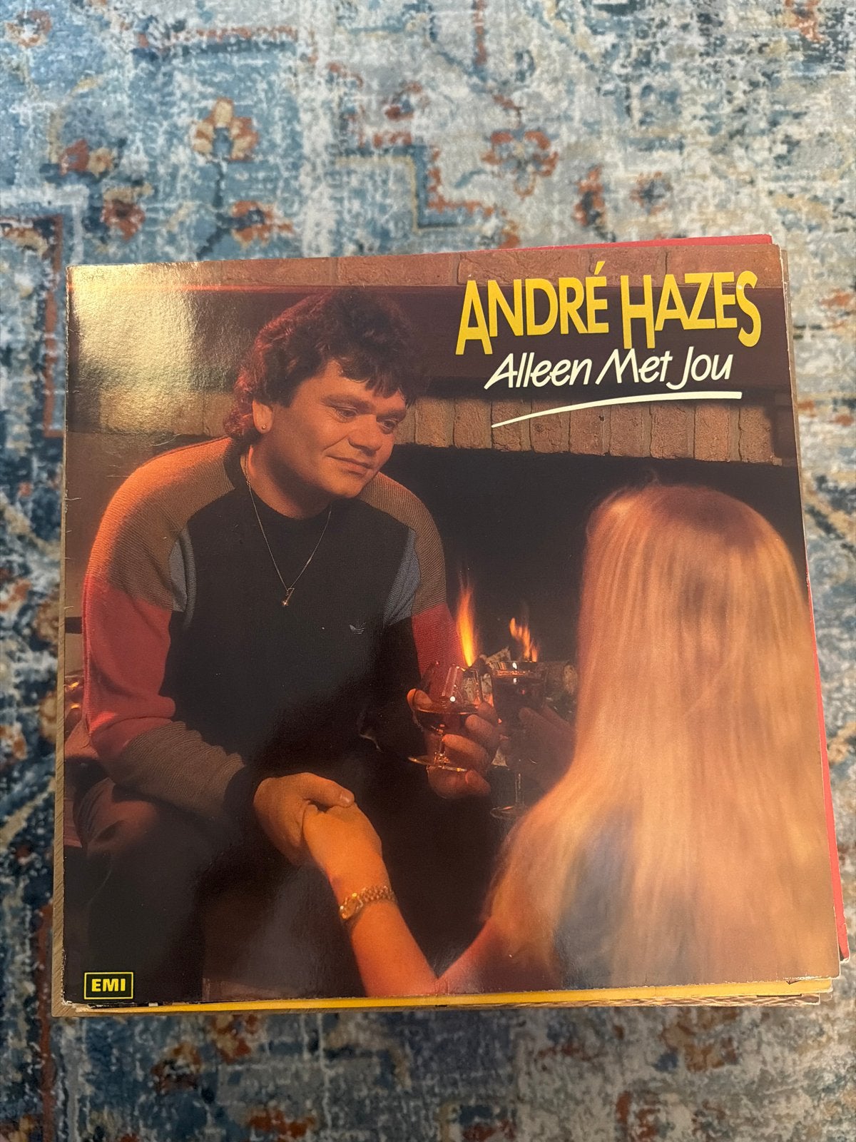 André Hazes - Alleen Met Jou LP (Vinyl), Ophalen of Verzenden, Gebruikt, Levenslied of Smartlap