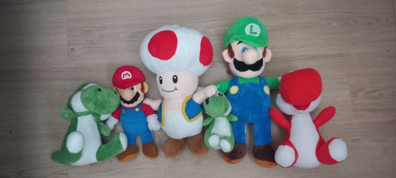 Super Mario knuffels, Ophalen, Overige typen