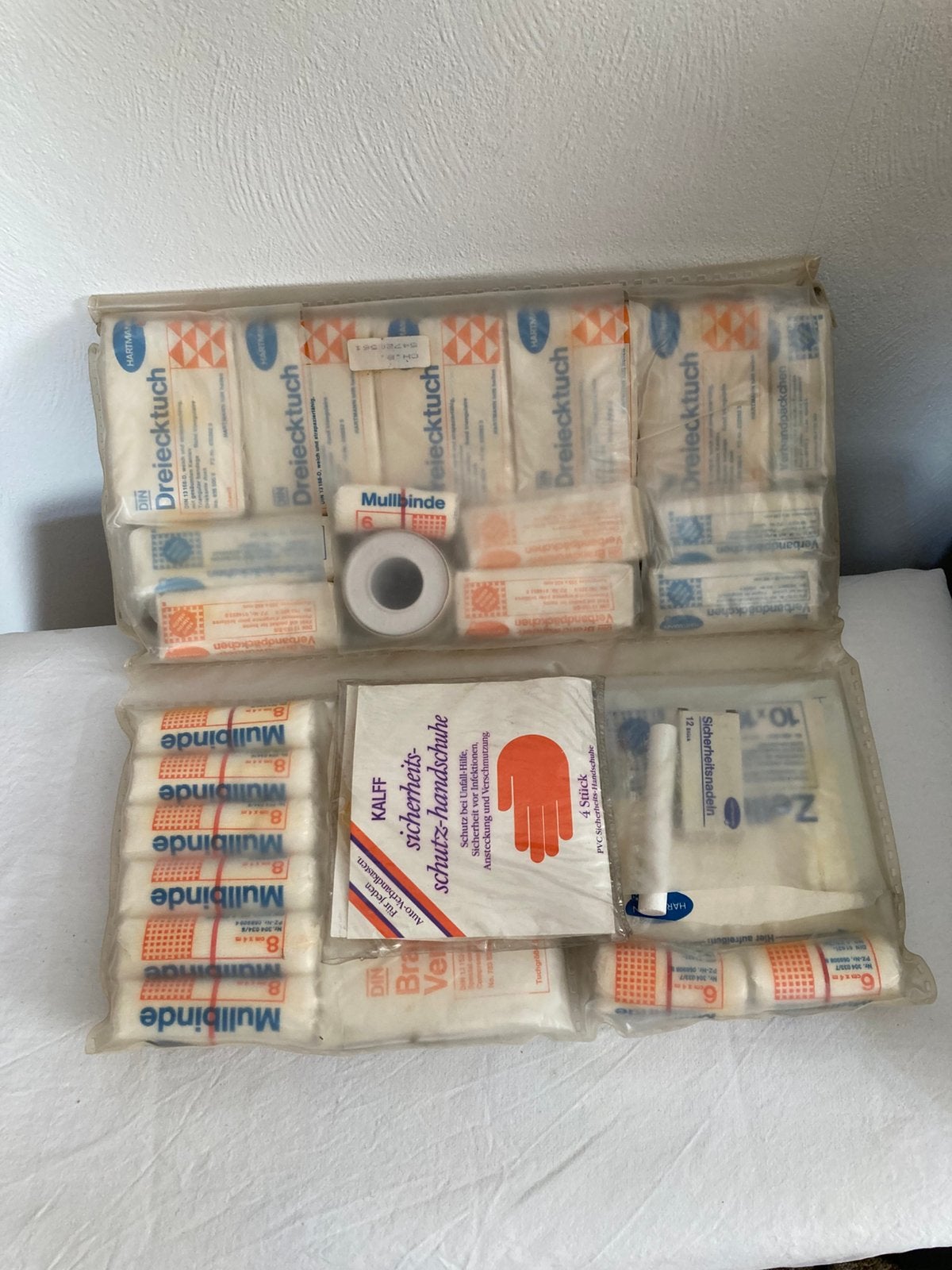 Vintage EHBO-set / Verbanddoos - Compleet en ongebruikt, Ophalen of Verzenden, Nieuw