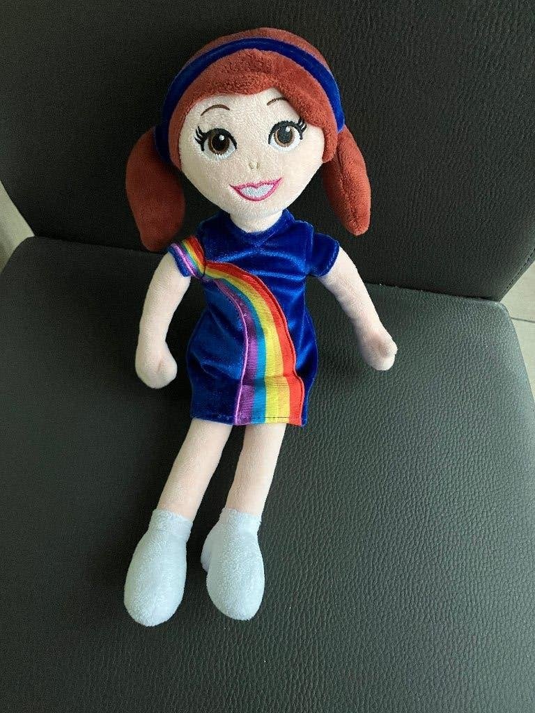 K3 regenboog knuffel - Hanne ( Studio 100 ), Ophalen of Verzenden, Nieuw, Overige typen