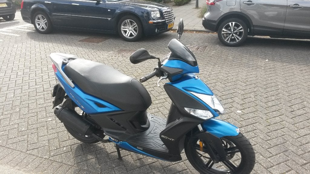 kymco agility city 16inch 2017, geel kenteken, Fietsen en Brommers, Scooters | Kymco, Gebruikt, Ophalen of Verzenden, Agility