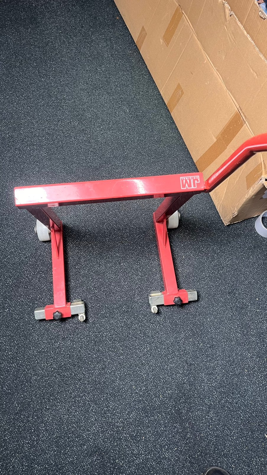 JM Original Paddock Stand Rood, Motoren, Accessoires | Onderhoudsmiddelen, Ophalen