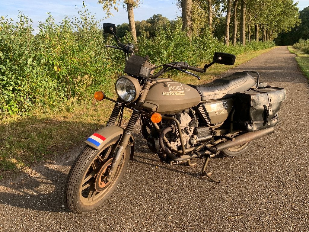 Moto Guzzi V50 nato, Motoren, Cardan-aandrijving, 2 cilinders, Motorrijbewijs A, Gebruikt