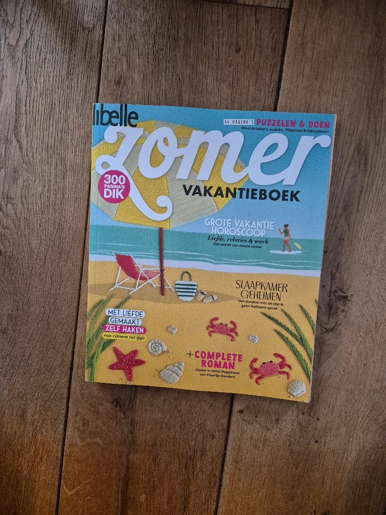 Libelle vakantieboek zomer, Ophalen of Verzenden, Nieuw, Damesbladen