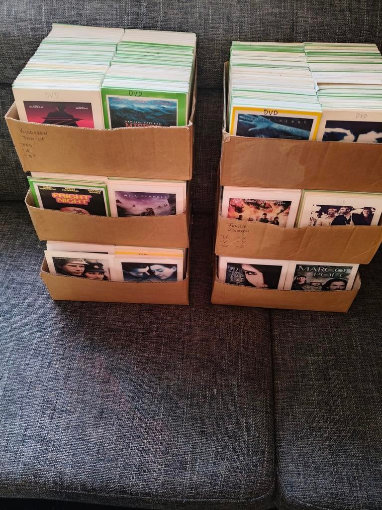 Zn 1000 dvds, Ophalen