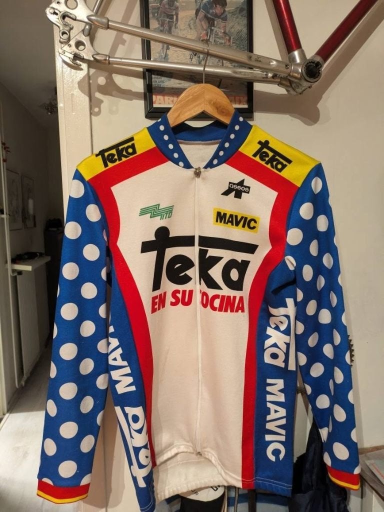 Klassiek wielervest Teka, Ophalen of Verzenden, Gebruikt, Bovenkleding