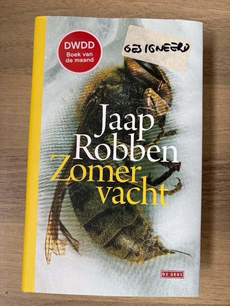 Zomervacht - 9789044525014 - Jaap Robben - Gesigneerd, Ophalen, Zo goed als nieuw, Jaap robben