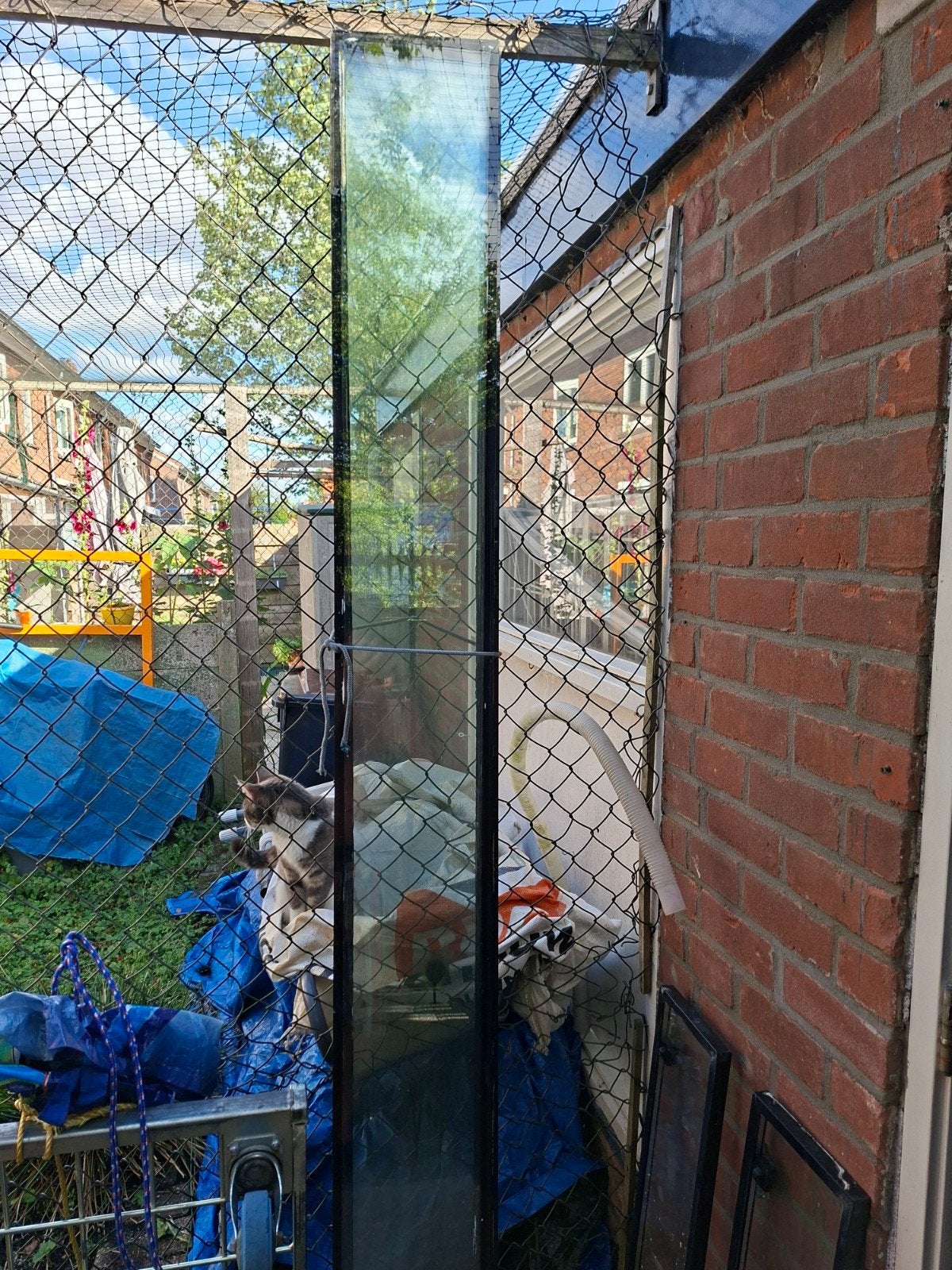Dubbelglas ruiten en draai/kiep ruiten uit serre, Ophalen, Gevelraam of Ruit, Dubbelglas
