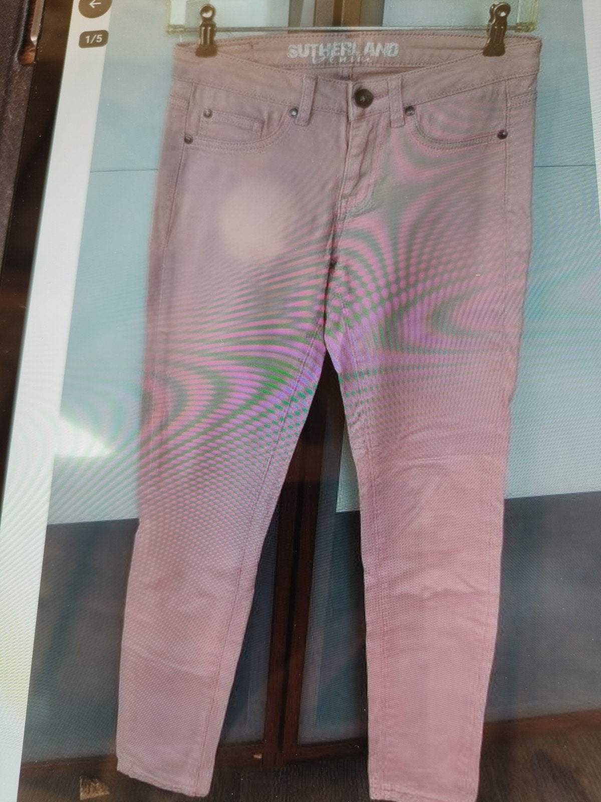 Denim broek xs, Kleding | Dames, Sutherland, Ophalen of Verzenden, Zo goed als nieuw, Roze