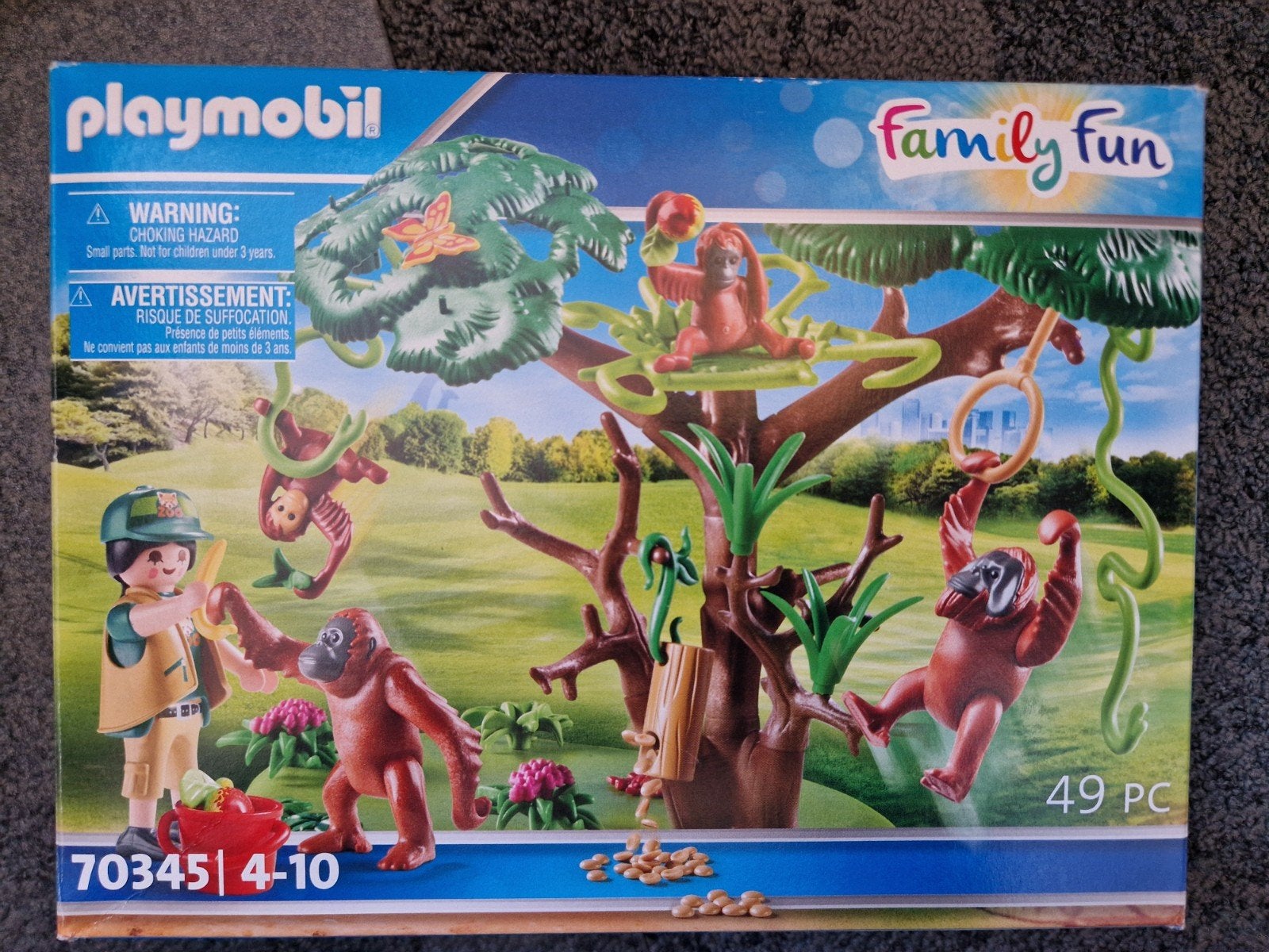 Playmobil 70345 Oerang-Oetans in boom, Ophalen, Zo goed als nieuw