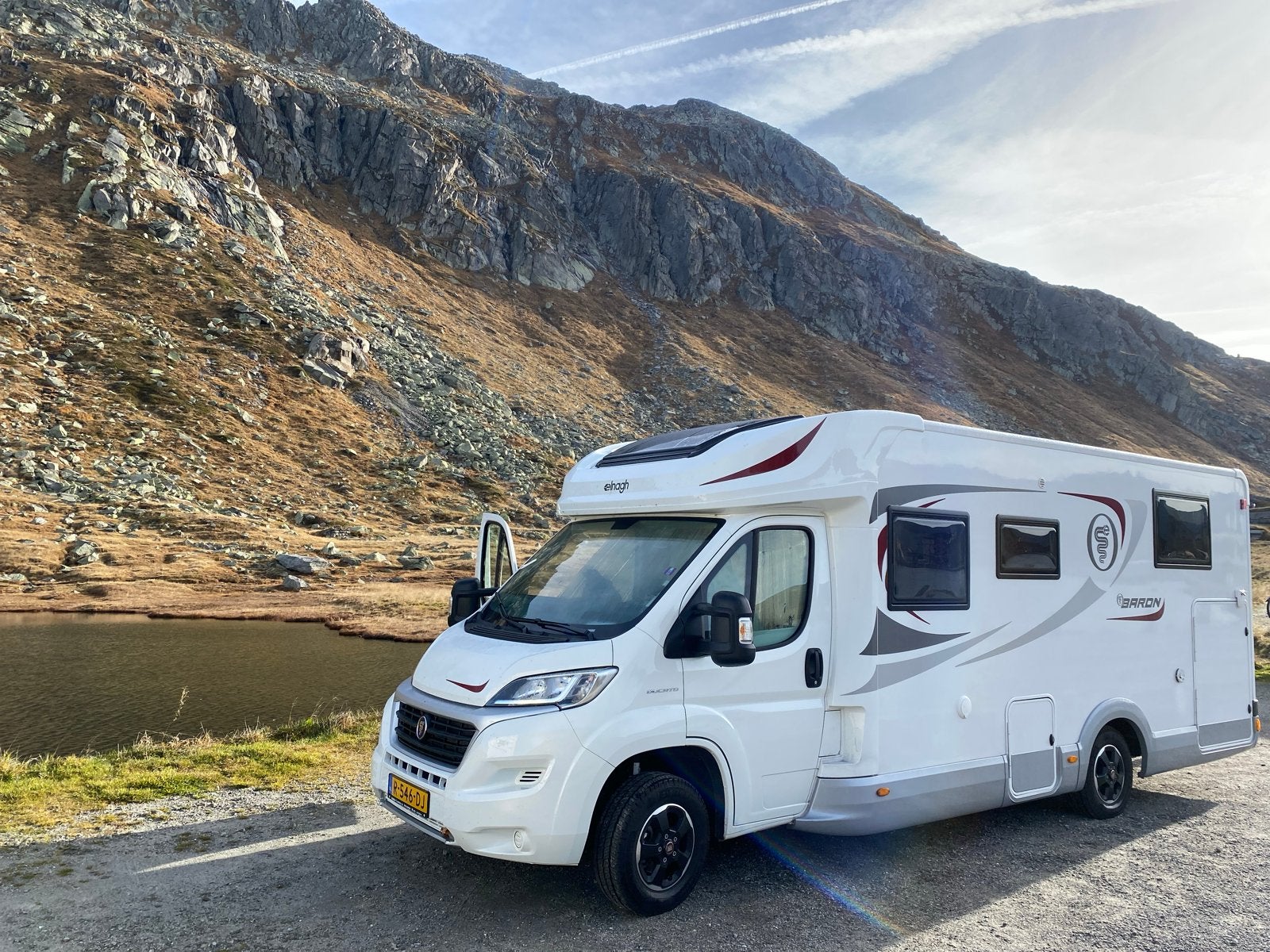 Prachtige Elnagh Baron 2020 - 5 persoons !, Caravans en Kamperen, Campers, Ringverwarming, Fiat, Fietsendrager, 7 tot 12 maanden geleden